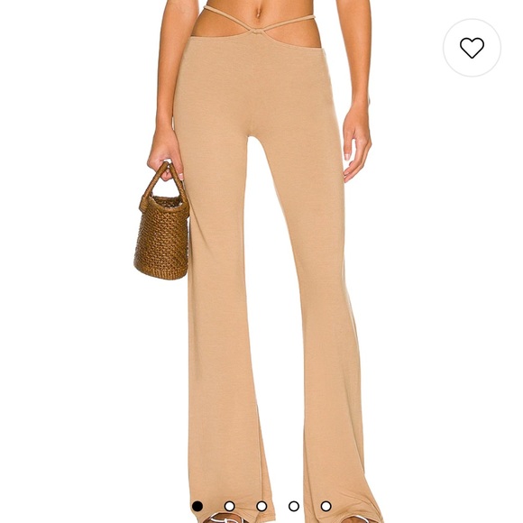 SMALL SIZE ZERO WHITE Indah Hale top and Jessie string pant in WHITE - Picture 3 of 14